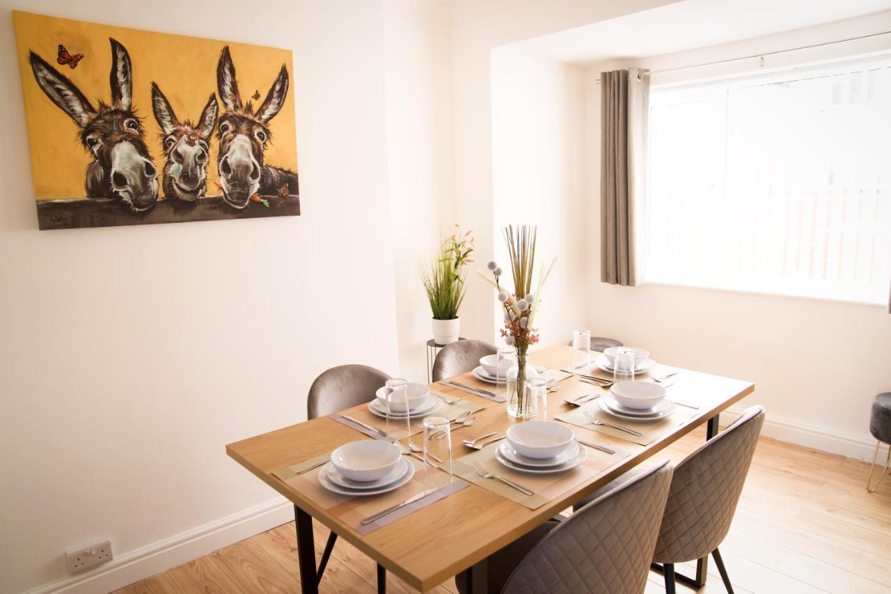 Appartement 3Br-St Johns Hse-Free Parking-Workers-Kitchen-Wifi-Dog Friendly à Doncaster Extérieur photo